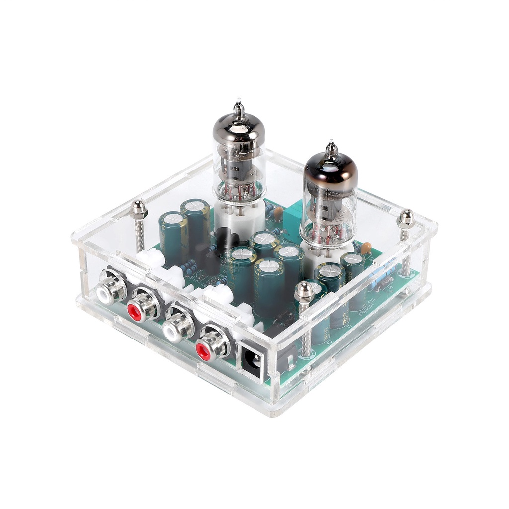 BARU Retail Newest 6J1 tube preamp amplifier board Pre-amp Headphone amp 6J1 valve preamp bile buffe