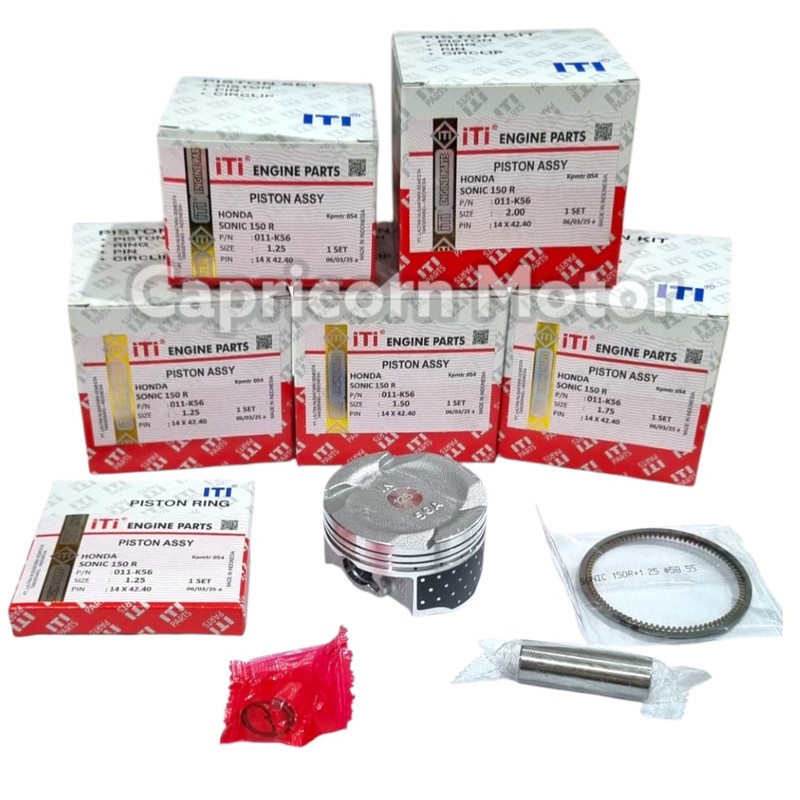 Piston Kit CB CBR SONIC 150 FI INJEKSI LED NEW ITI oversize 125 150 175 200