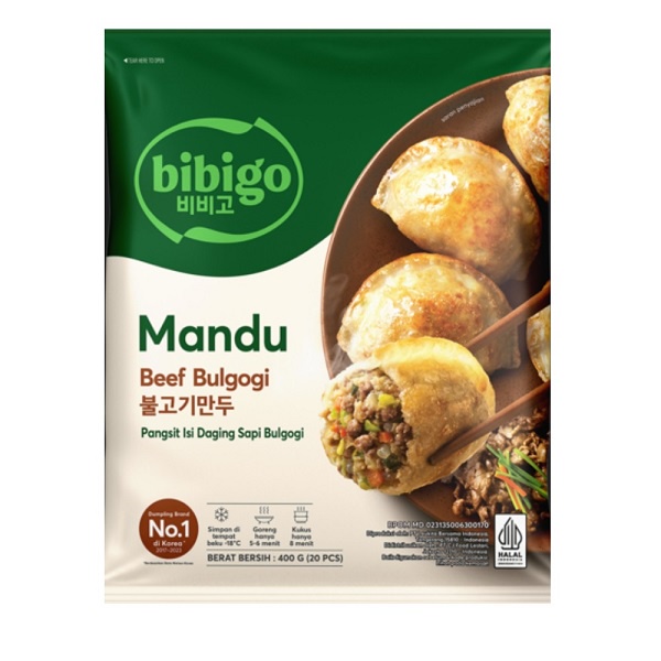 

CJ BIBIGO MANDU BEEF BULGOGI 400 GR
