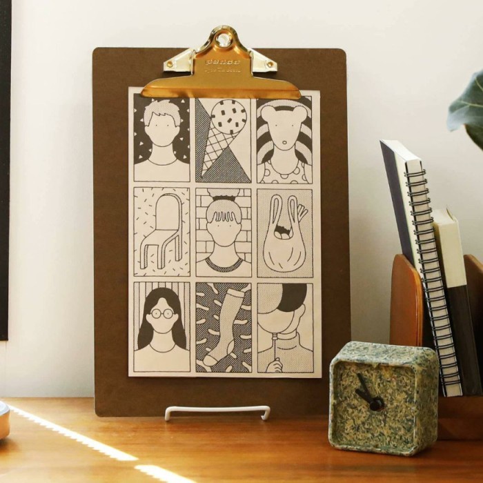 

READY PENCO GOLD CLIP BOARD O/S / PAPAN JALAN PREMIUM COD
