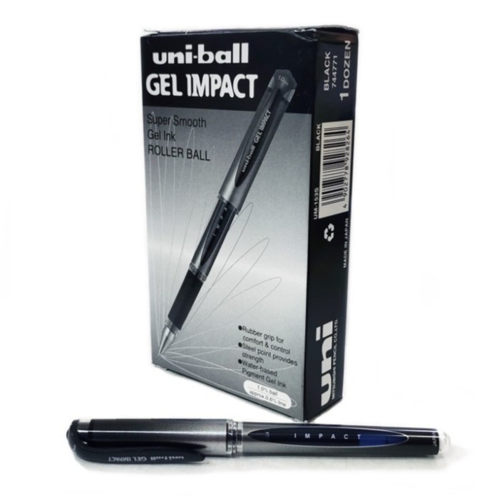 

BARANG TERLARIS PULPEN UNIBALL GEL IMPACT 1.0/ BALLPOINT UNIBALL GEL IMPACT UM-153S COD