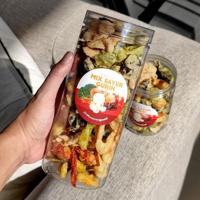 

BARANG TERLARIS 1300ml MIX SEMUA VARIAN KERIPIK SAYUR/BUAH