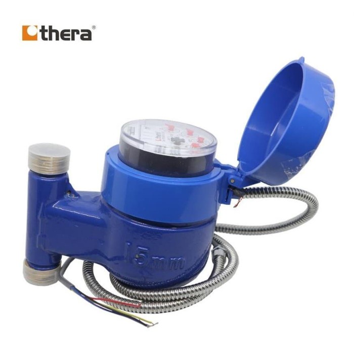 TERLARIS THERA TWEM500V-C25BC, DN15(1/2"), WATER METER MODBUS, Brass - Vertical