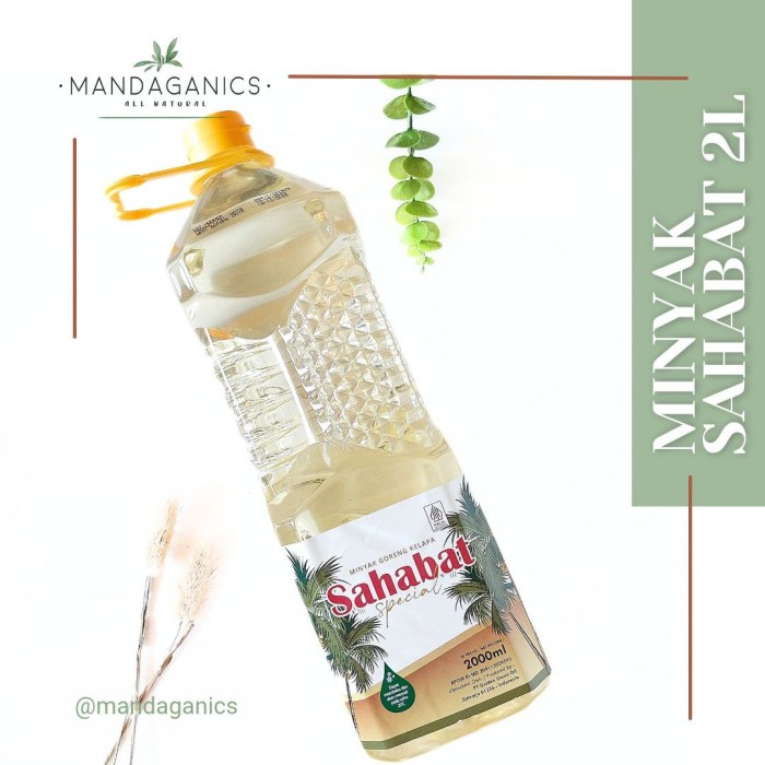 

Promo Minyak Goreng Kelapa Sahabat Special Coconut Cooking Oil 1 Liter & 2 Liter Ready