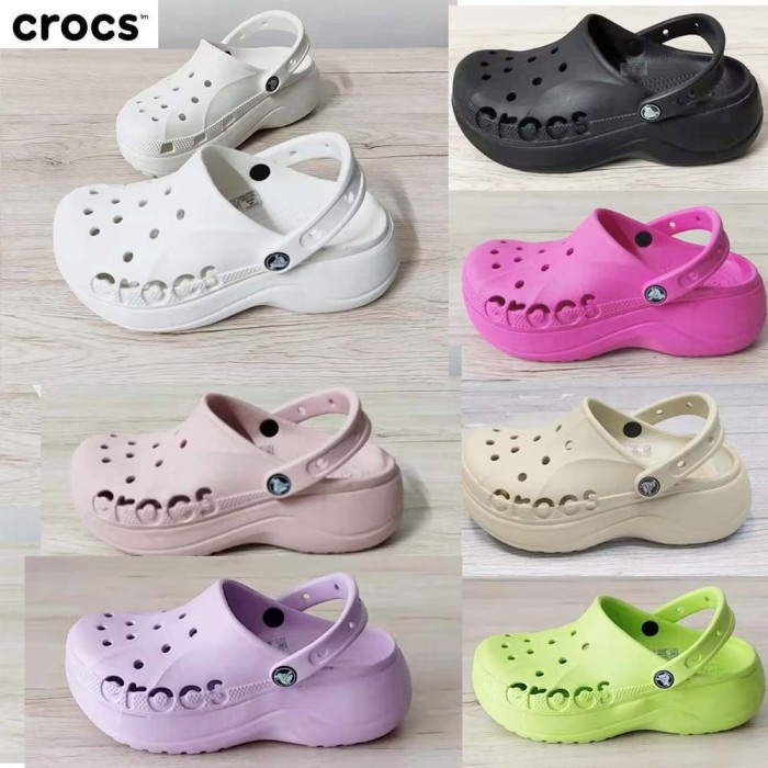 KODE C Crocs BAYA 5.5cm Bonus Jibbits Acak