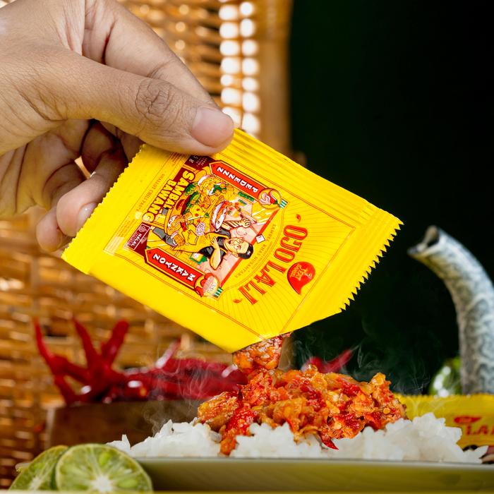 

terbaru !!! eatsambel - sambel bawang ojolali [30 sachet] paket populer ready