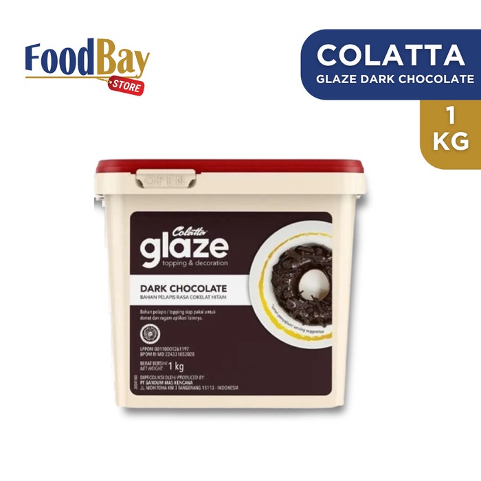 

COLATTA - GLAZE DARK CHOCOLATE 1 KG KODE 667