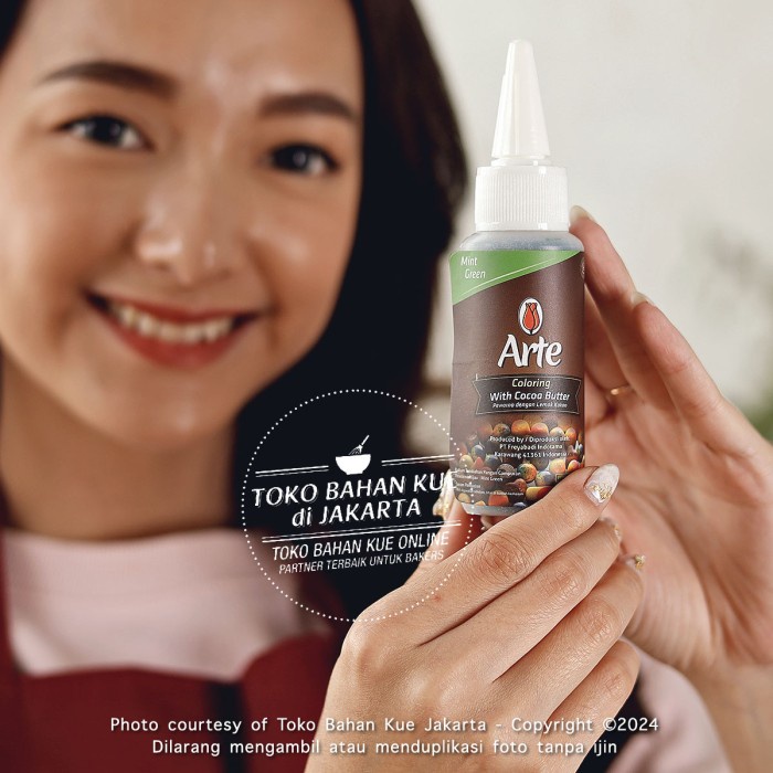 

TULIP ARTE MINT GREEN CHOCOLATE COLORING COCOA BUTTER PEWARNA HIJAU KODE 312