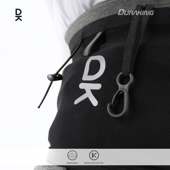 Terbaru Running Belt Sabuk Lari Duraking Unisex Black Best Quality