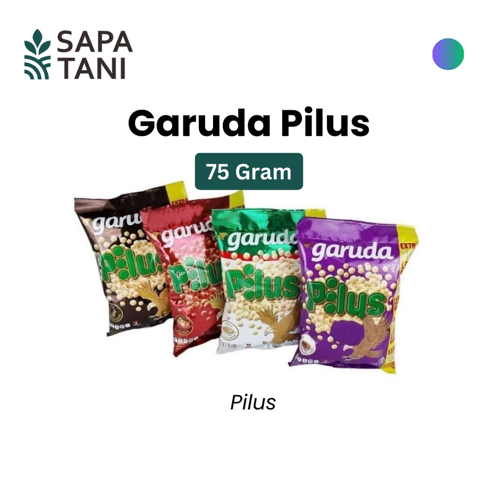 

Garuda Pilus 75 gram Sapatani Camilan Pilus Favorit Anak dan Dewasa