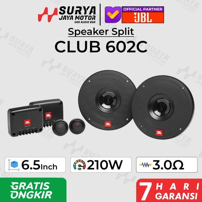 JBL CLUB 602C Speaker Split 6.5" Inch 2-way