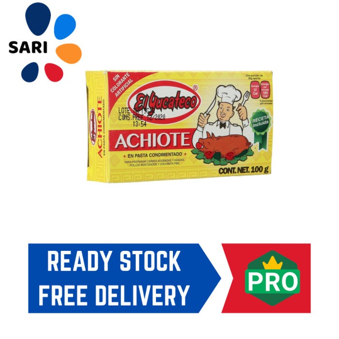 

El Yucateco Achiote Paste 100g