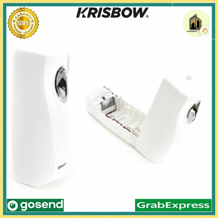 Krisbow Alat Pengharum Ruangan Semprot Otomatis - Putih / mesin parfum