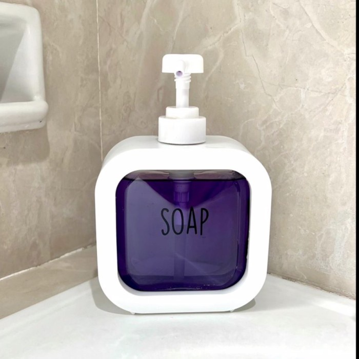 BOTOL SABUN CAIR PUMP AESTHETIC BOTOL SABUN MANDI SABUN CUCI TANGAN
