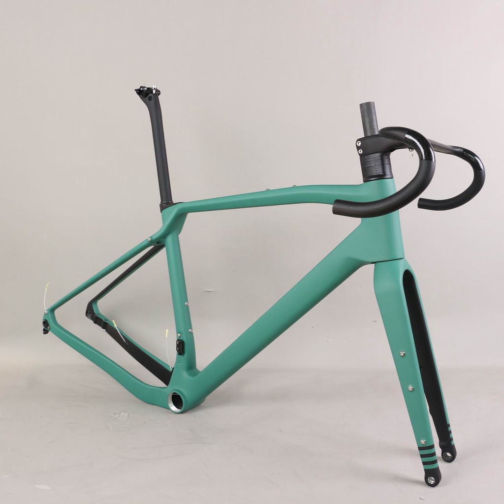TRAC Seraph-Gravel Carbon Gravel Bike Frame, Custom Paint, Super Light, T1000 Gravel frame ,