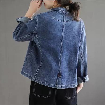 Tebaru BLAZER WANITA JEANS TEBAL IMPORT BKK / BLAZER BANGKOK / BLEZER KANTOR IMPORT Berkualitas