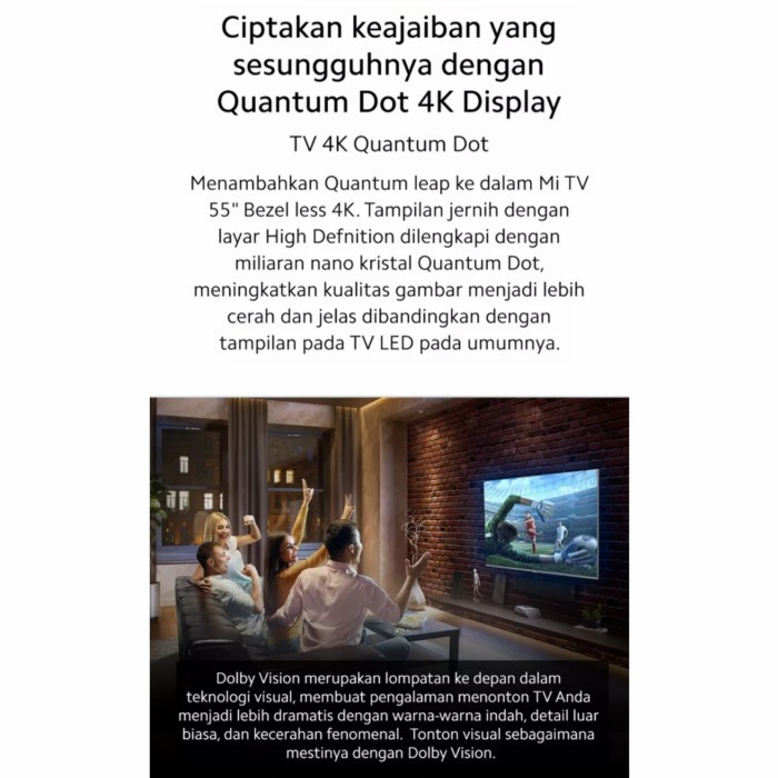 Led Tv Xiaomi Mi Tv 4 55" 55 Inch Smart Tv Android Bezel Less 4K