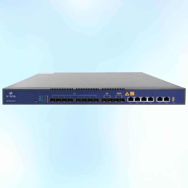 HAL Original V-Sol Solution layer3 V1600G1-B AC power supply Mini Ftth Olt 8 Port 8 Pon Gpon OLT
