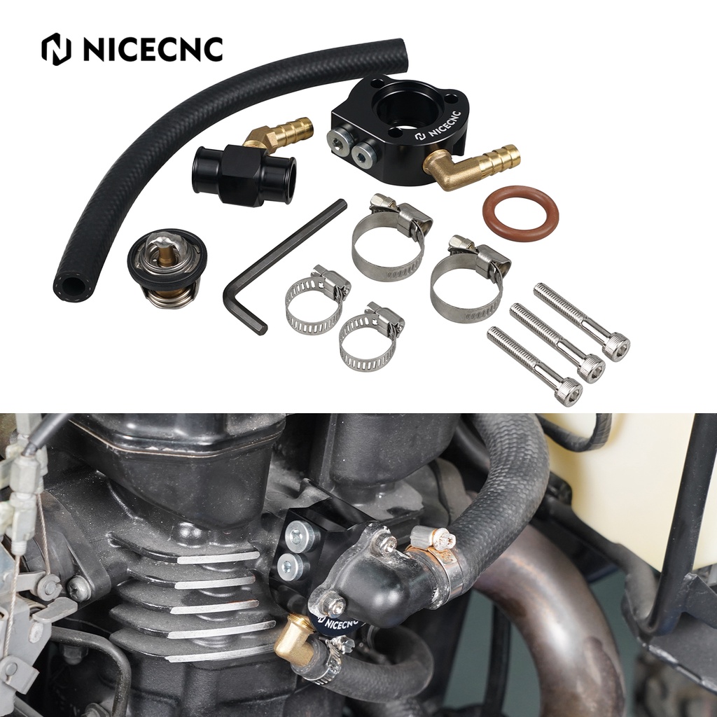 TOEL Kawasaki KLR650 KLR 650 Motorcycle Modification Thermostat Kit Cooling System For Kawasaki KLR6