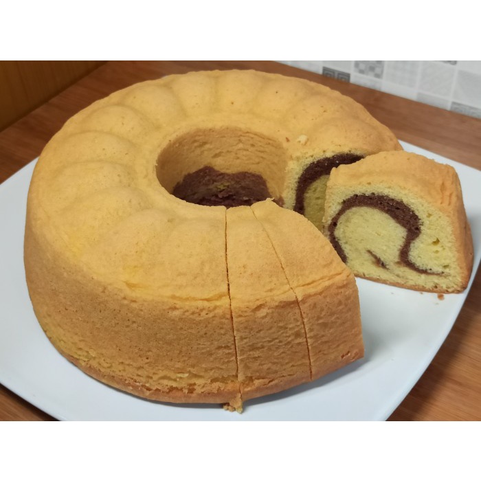 

BOLU MARMER/MARBEL CAKE/BOLU ZEBRA/JAJAN PASAR/KUE NAMSEN KODE 801