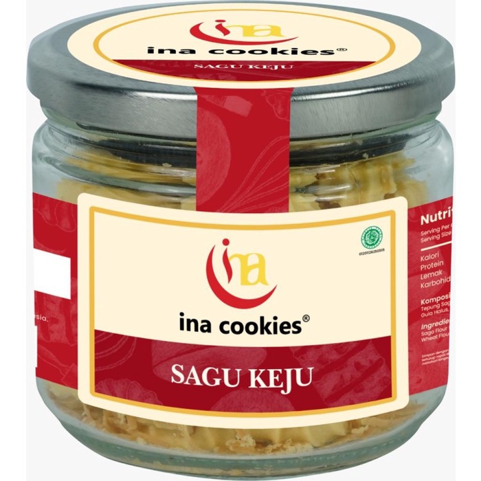 

INA COOKIES SAGU KEJU JAR KODE 321
