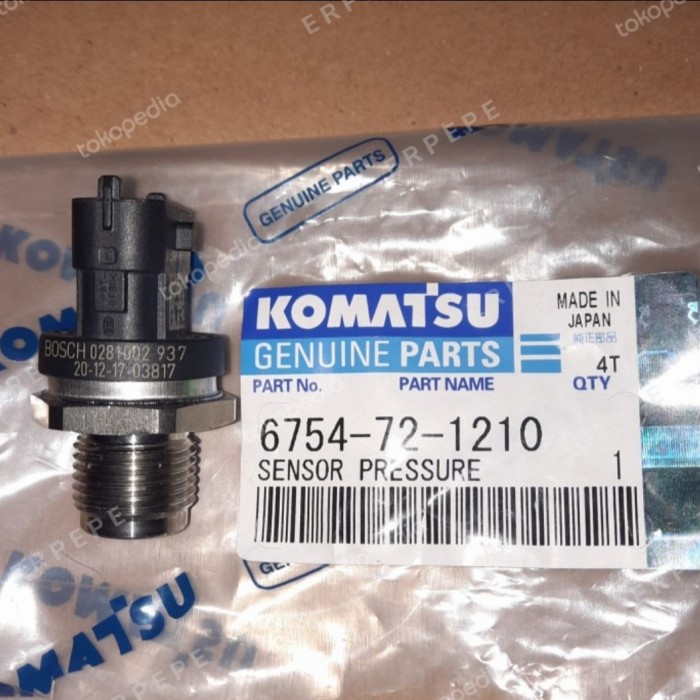 Sensor Common Rail Komatsu Pc 200-8 6754-72-1210 // Sensor Komatsu
