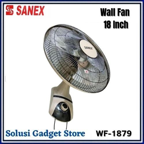 Lintang Elektrik - Kipas Angin Dinding Wall Fan Sanex 18 Inch - Wf 1879