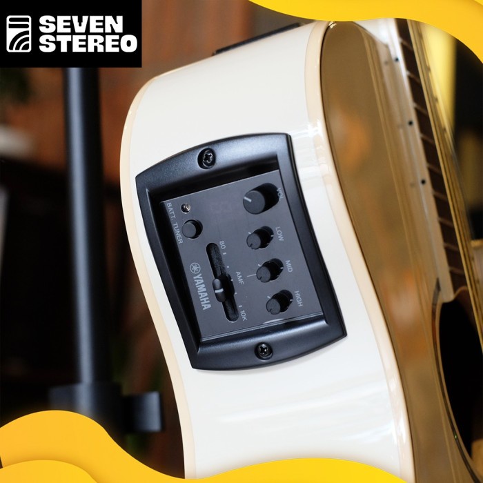 Yamaha APX600 APX600 VW Vintage White Electric Acoustic Guitar