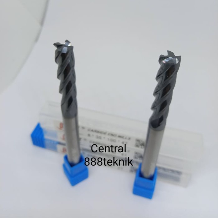 TERBARU End Mills carbide Long 8mm