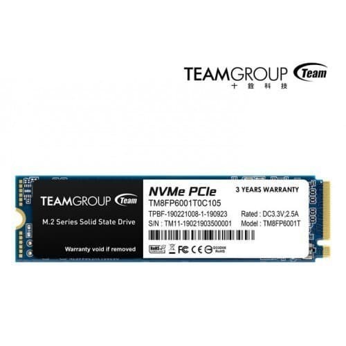 Team MP33 512GB SSD NVMe M.2 / M2 512 GB - NVMe 512GB