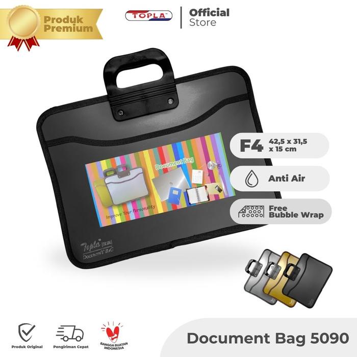 

TERBARU Topla Tas Dokumen Penting Folder Document Bag 5090 Tas Dokumen Berkas Kantor 15.6 INCH