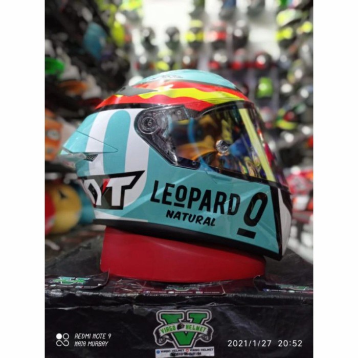 Helm Kyt Ttc Jaume Masia Leopard++ Paket Ganteng Termurah