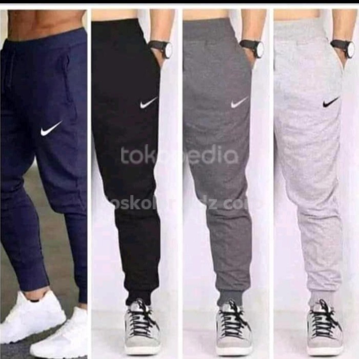 (Murah 3 Pcs)Celana Jogger Pria Wanita Panjang