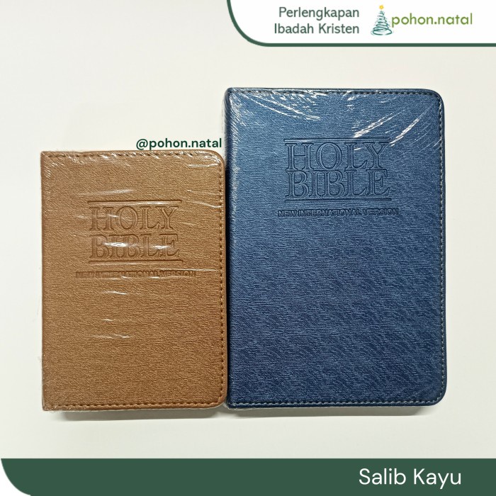 

Ready Alkitab Niv Holy Bible Bahasa Inggris Hardcover Kecil