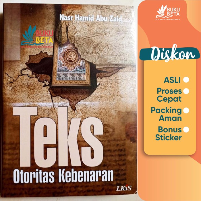 

Ready Teks Otoritas Kebenaran - Nasr Hamid Abu Zaid