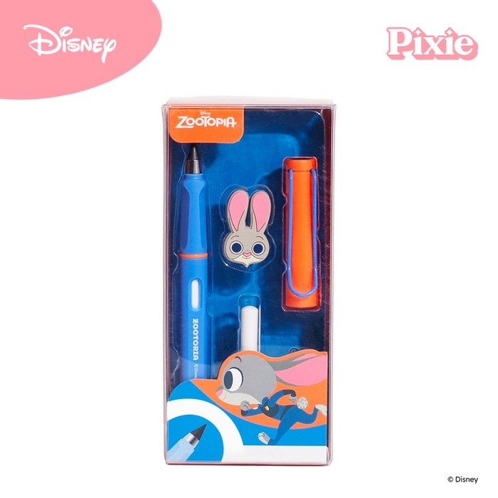 

TERBAIK PIXIE X DISNEY Pencil Set Zootopia Edition Original Disney Premium Pensil Hitam Eternal