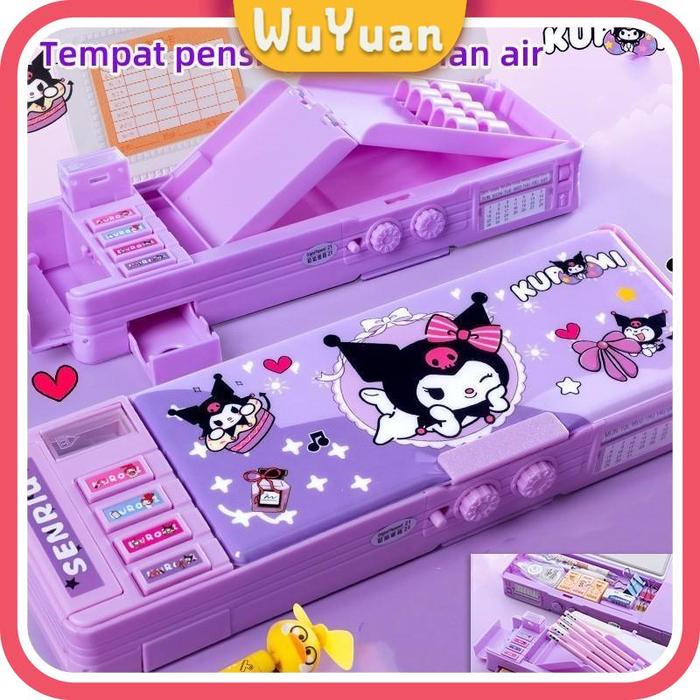 

SPECIAL Tempat pensil multifungsi dengan rautan pensil lucu - Tempat pensil siswa sekolah