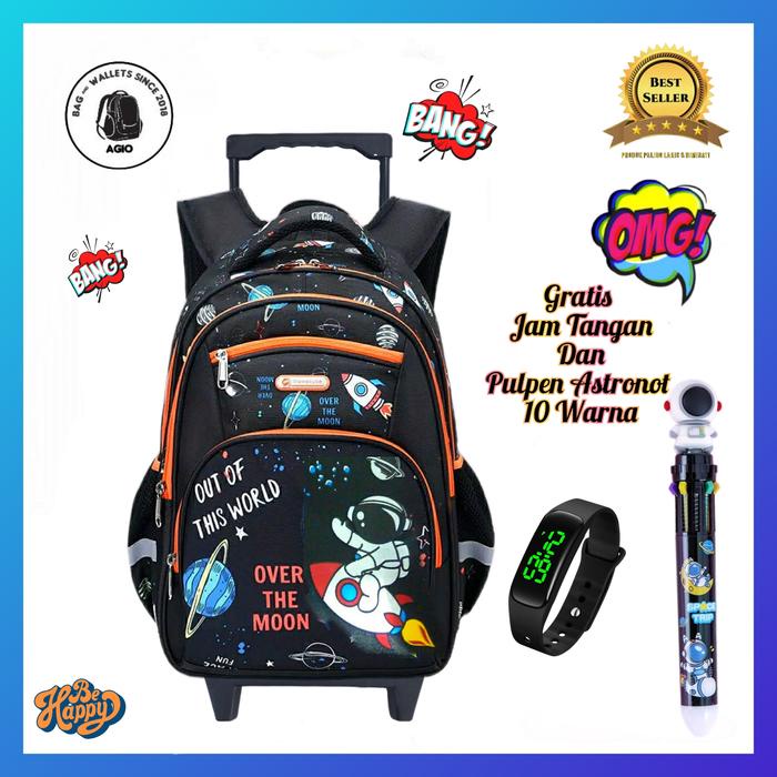 

TERBATAS Tas Ransel Toli Anak Laki Laki Tas Koper Anak Keren Untuk Sekolah Sd & Smp Motif AtronMoon