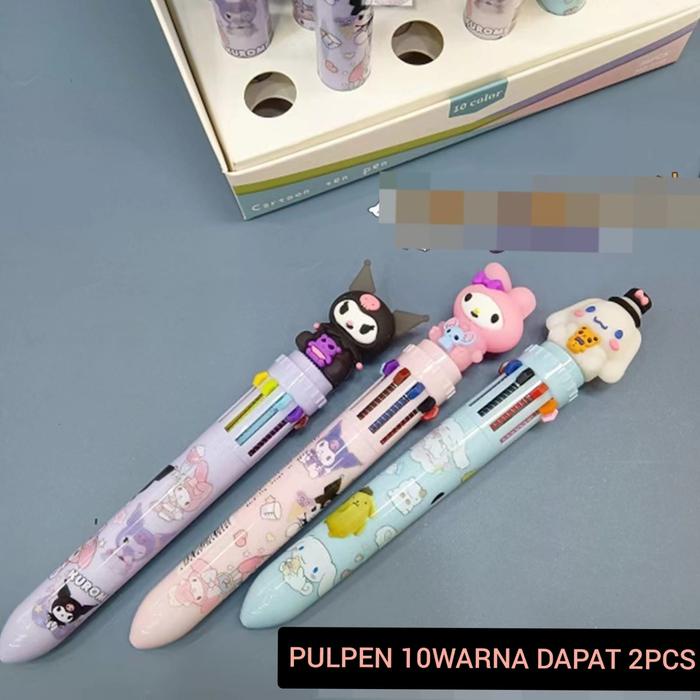 

SPECIAL LUCKY CAT - PAKET MURAH PULPEN DAPAT 10 PCS PULPEN SANRIO PEN LUCU ALAT TULIS SEKOLAH PULPEN