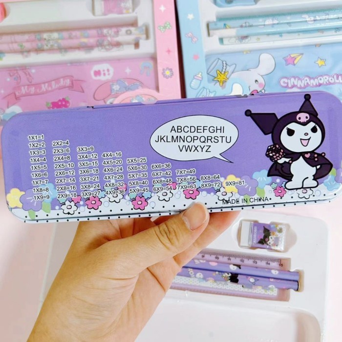 

TERBATAS SHENAR - STATIONERY SET ALAT TULIS SET KOTAK PENSIL SET ALAT TULIS ANAK SEKOLAH HELENA