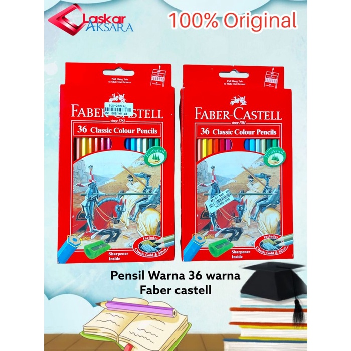 

TERJAMIN Back To School Pensil Warna P4b3Lc4st3L 36 Warna