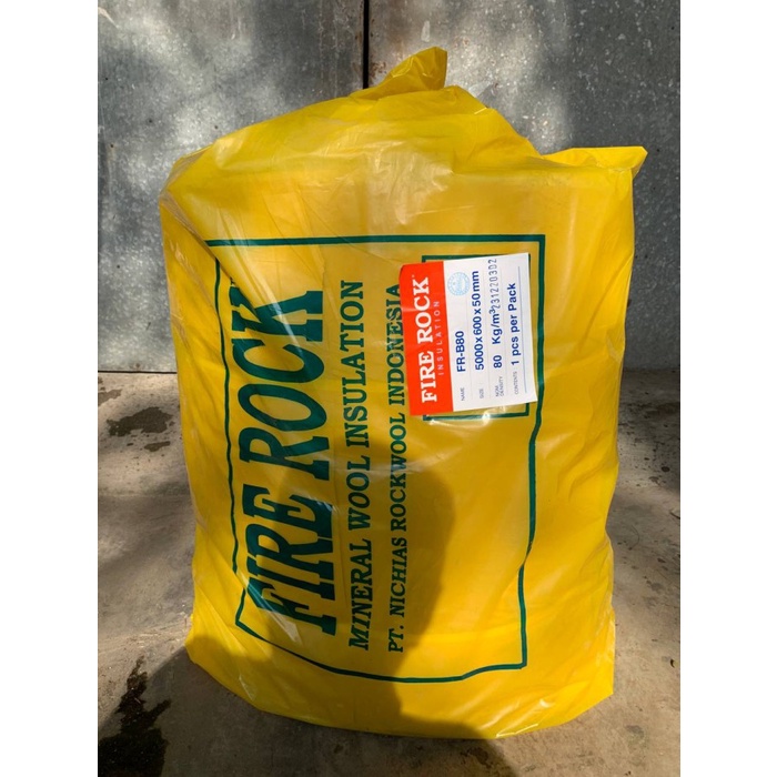 Rockwool Blanket Density 80 Insulation Peredam Panas