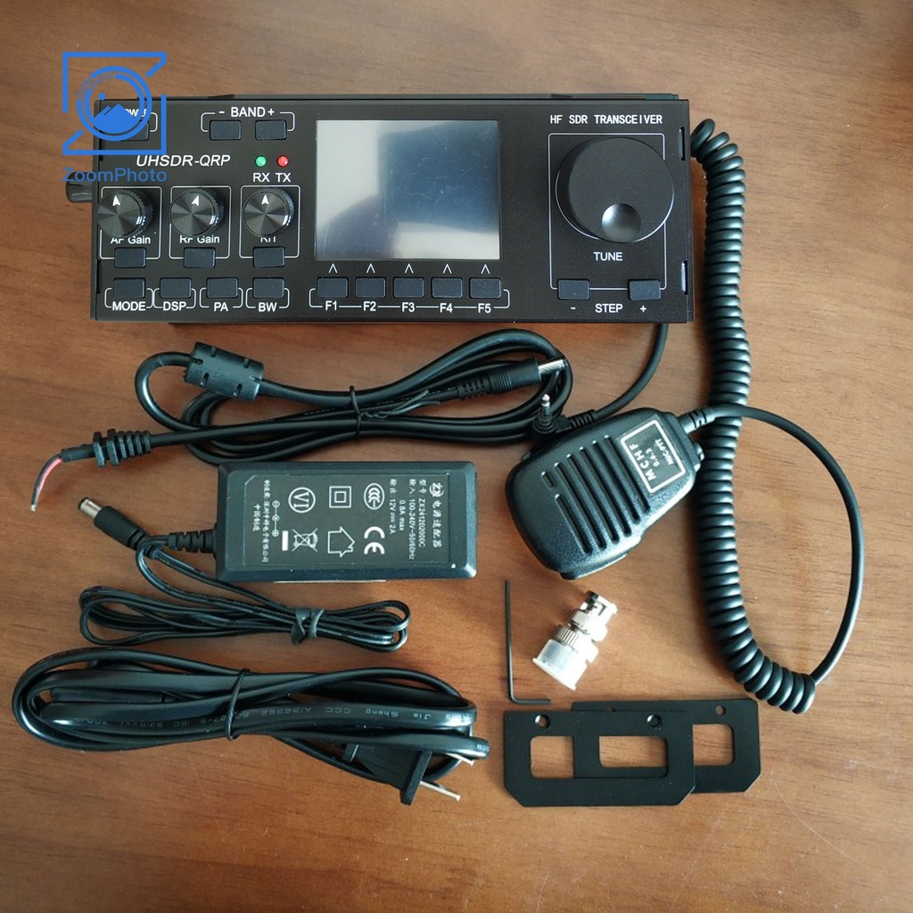 LIM MCHF V0.6.3 Shortwave Kit HF SDR Transceiver QRP Transceiver Amateur Ham Radio with Black Button