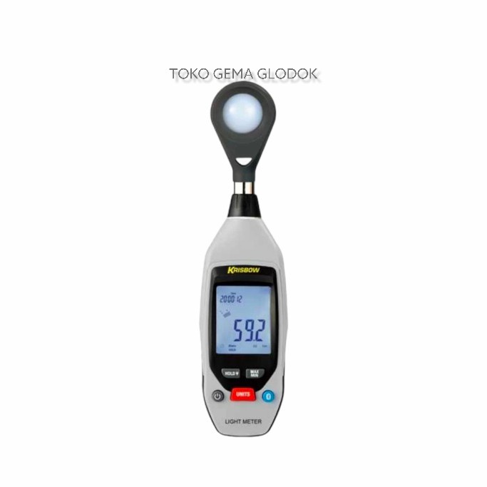 Krisbow Light Meter Digital 40.000Lux