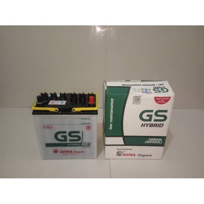 Aki Mobil Mitsubishi Xpander Gs Astra Ns40Zl/36B20L Aki Basah 12V / 35