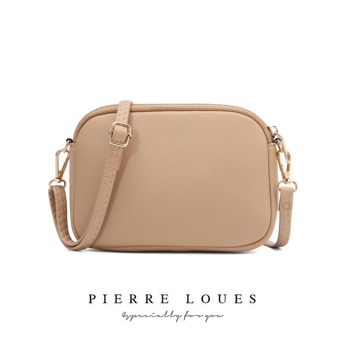 Tas Selempang Wanita Kulit PU PIERRE LOUES Caroline Bag