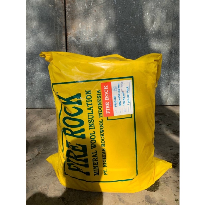 Rockwool Blanket Density 100 Insulation Peredam Panas