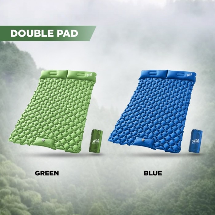

TERMURAH Svarga Sleeping Pad Matras Angin Outdoor Camping Double