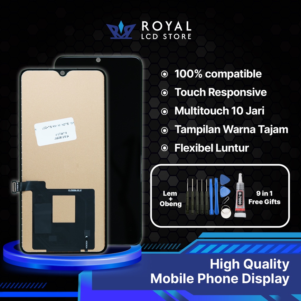 Lcd Xiaomi Mi Note 10 / Mi Note 10 Pro / Mi Note 10 Lite / CC9 Pro Full Set Lcd Touchscreen