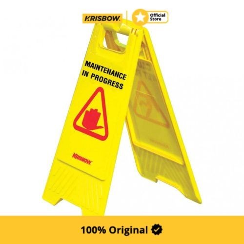 

Krisbow Floor Sign Maintenance In Progress Penanda Sedang Diperbaiki